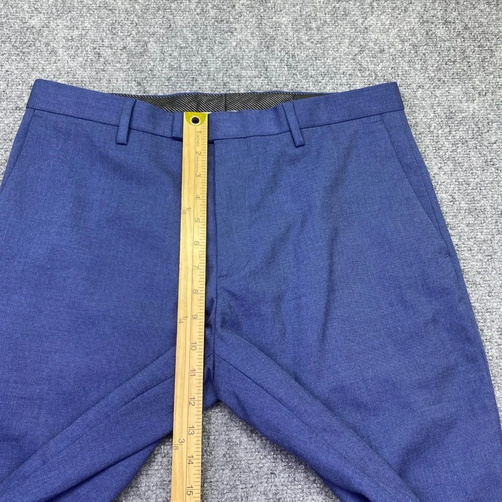 Banana Republic Mens Slim Fit Dress Pants Blue Sz 31 532457-00 NWT